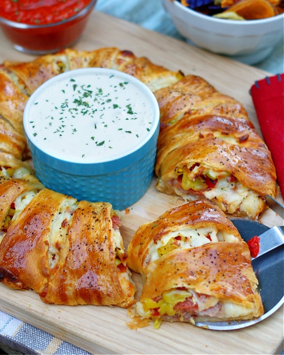 Italian_spicy_crescent_ring_ham_melted_cheese