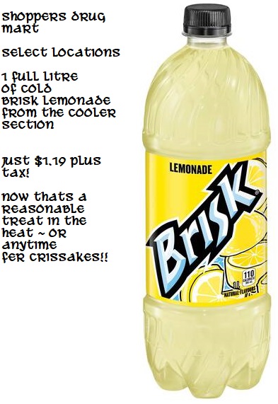 brisk lemonade special