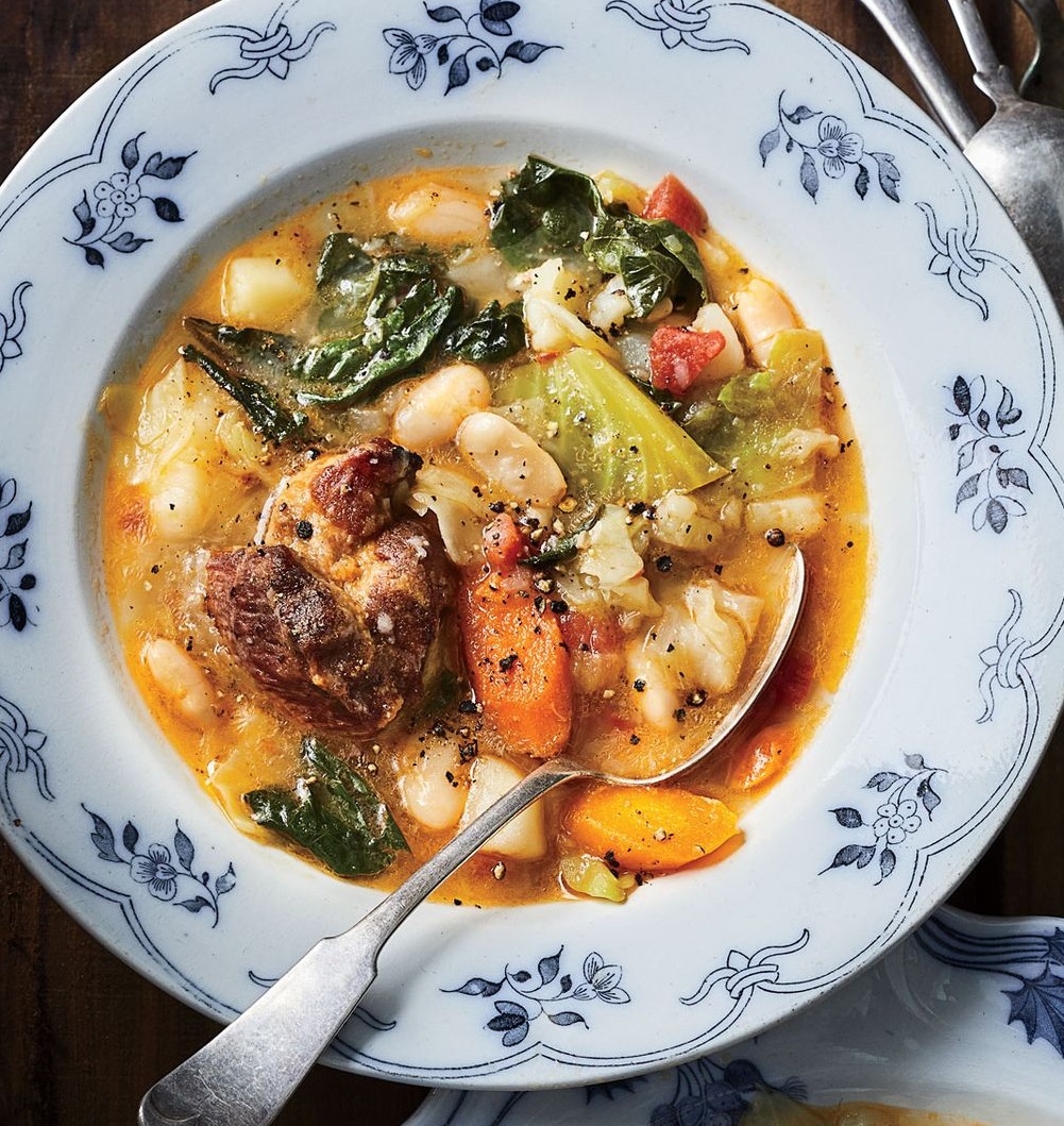 corsican recipe pork and veggie soup
