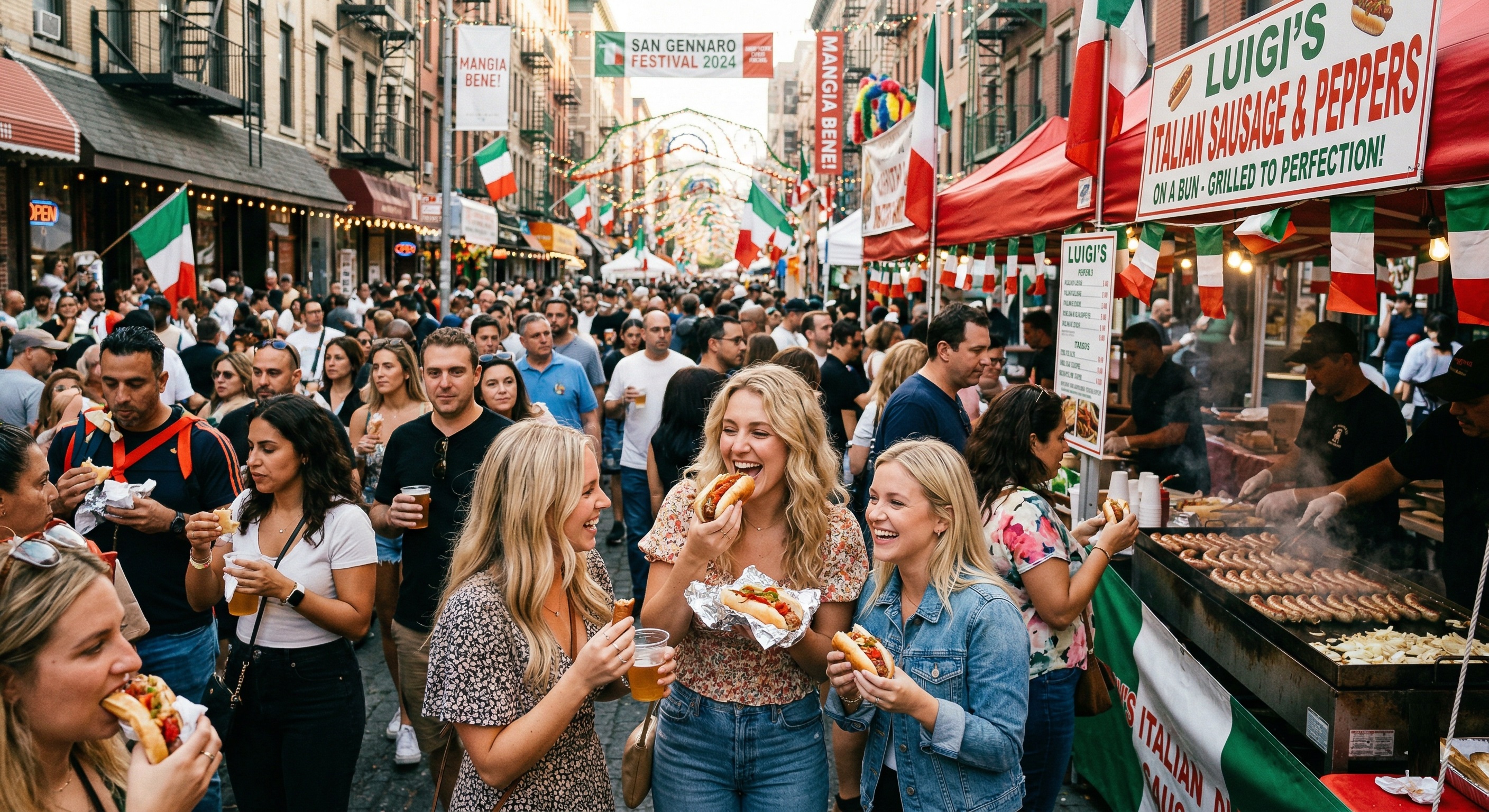 Italian street festval