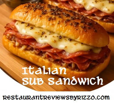 Italian sub sandwich