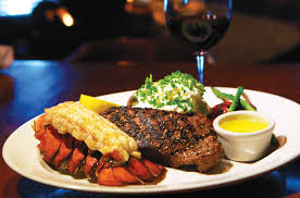 The Keg Steak and lobster offerings