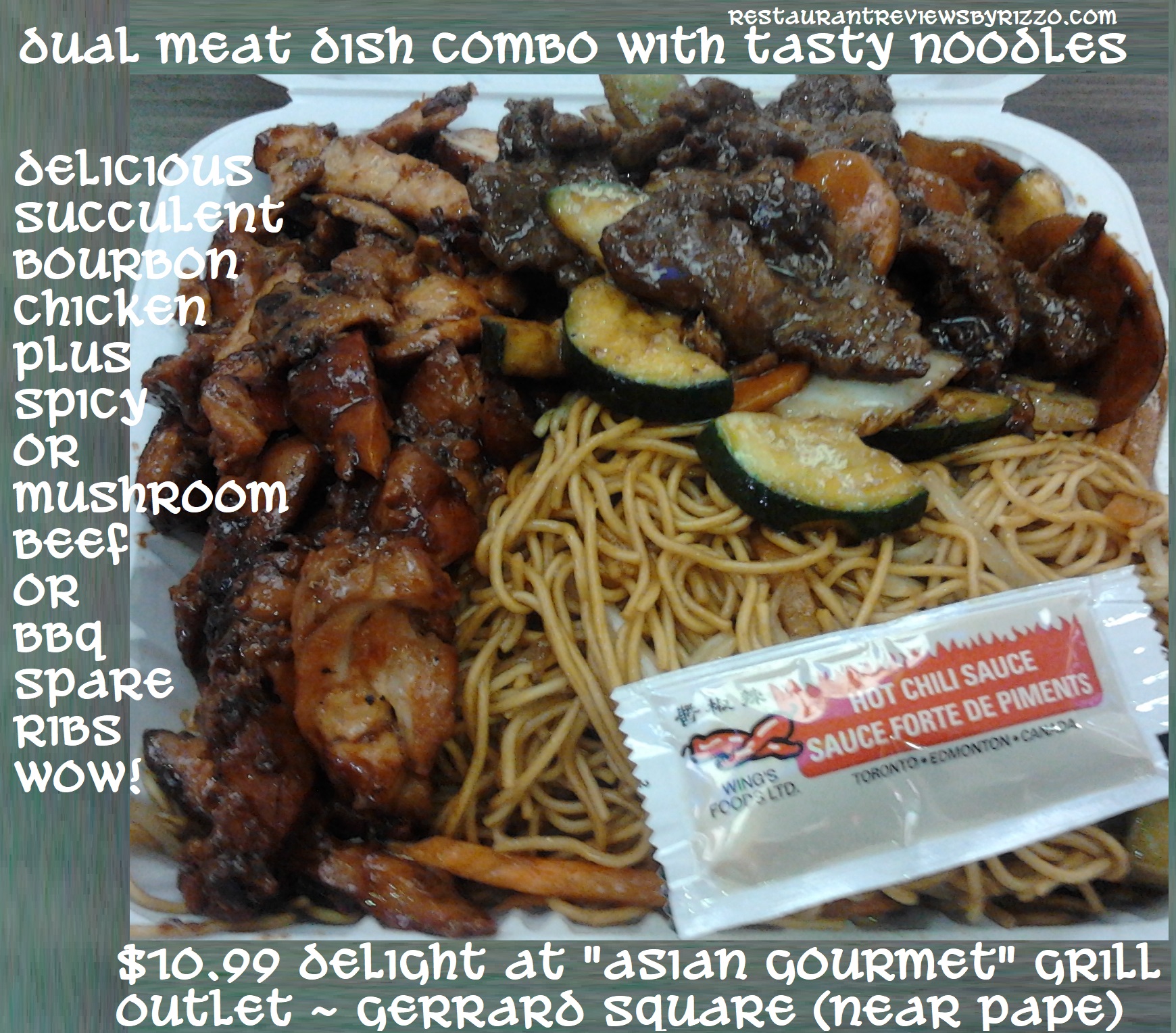 asian gourmet - gerrard square combo deal - wow!!