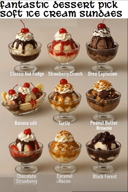 sundaes!