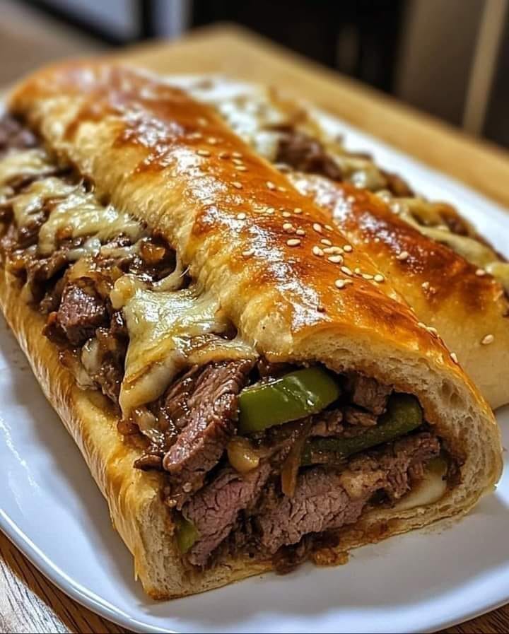 beef'n chese stromboli