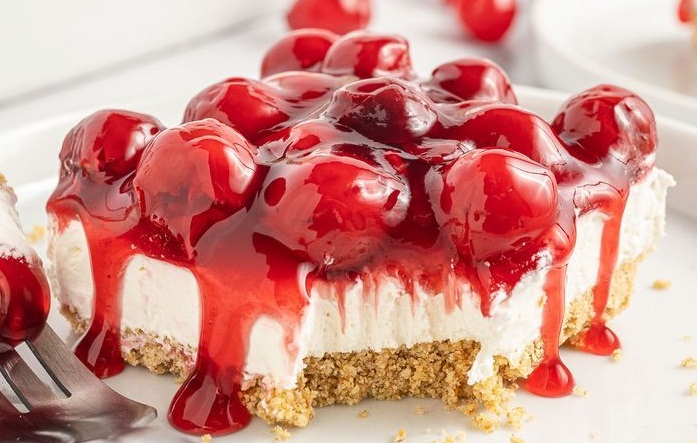 cherry cheesecake