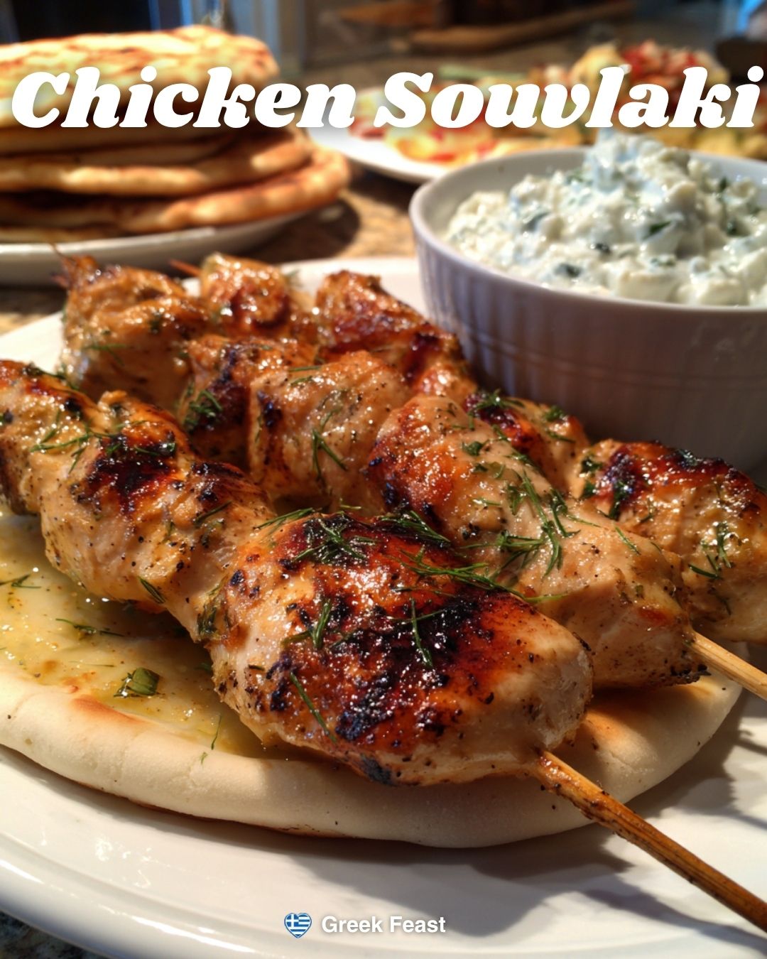 chicken souvlaki skewers