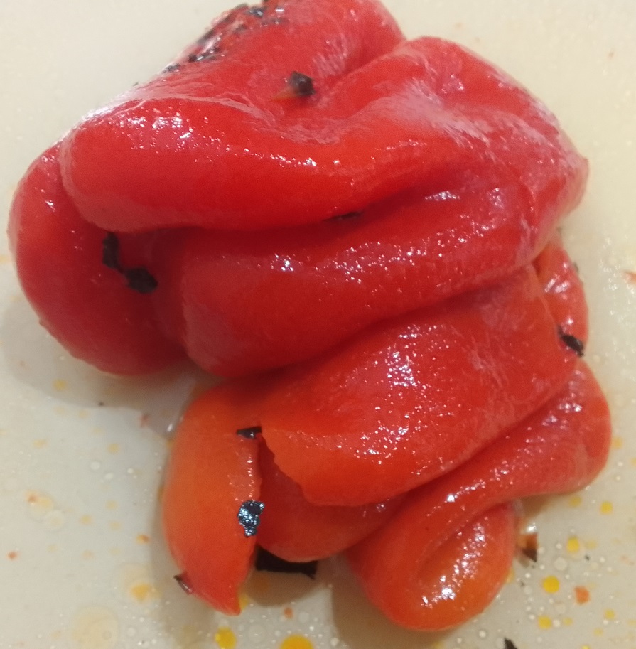 tasty roasted bell peppers at dollarama
