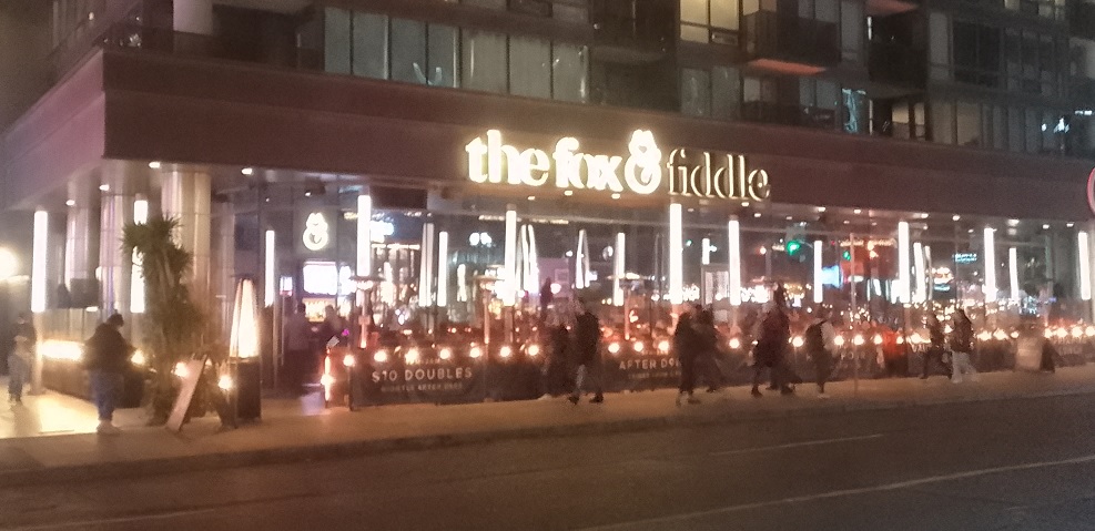 fox and fiddle d/t on john st up from king