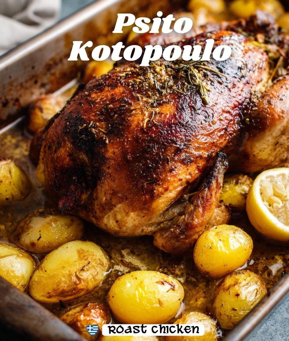 greek roast chicken