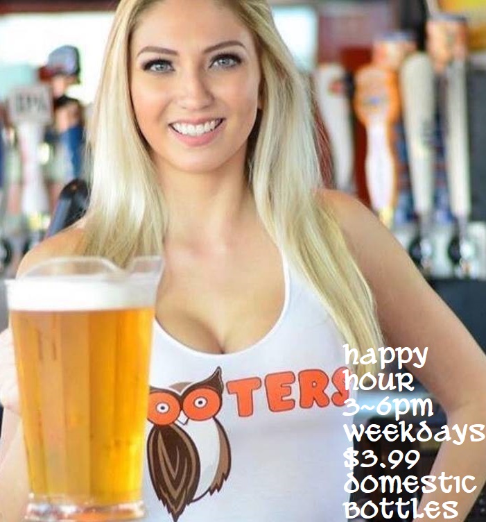 happy hour - domestic bud and bud lite bottles $3.99