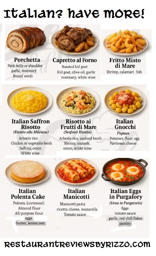 Italian eats