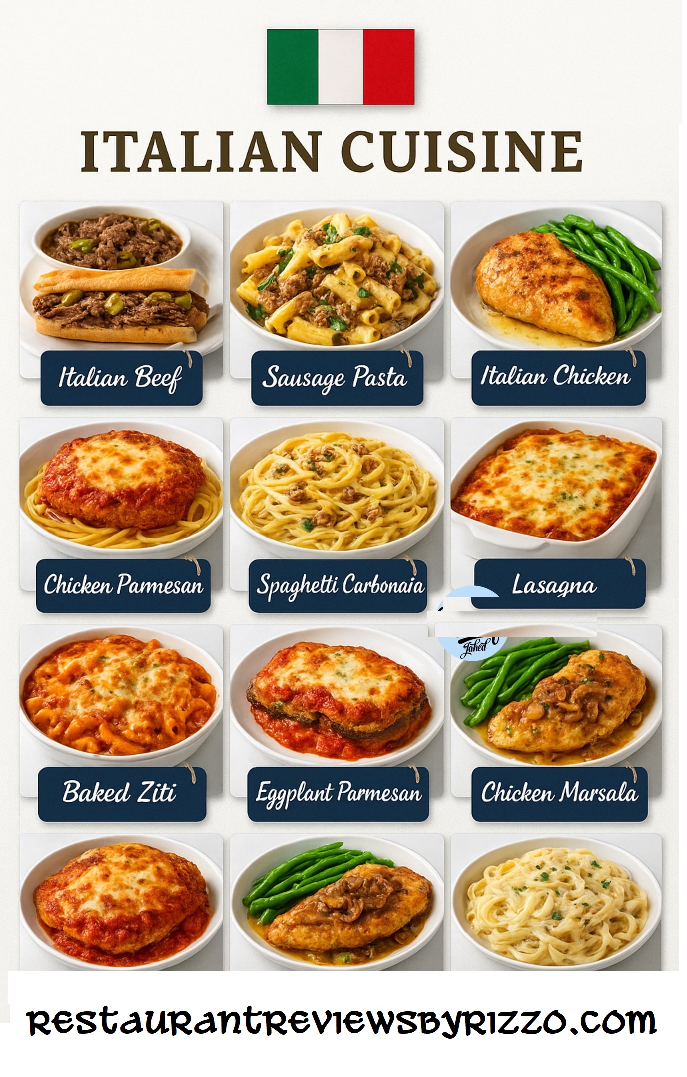 commonly seen around Italian foods