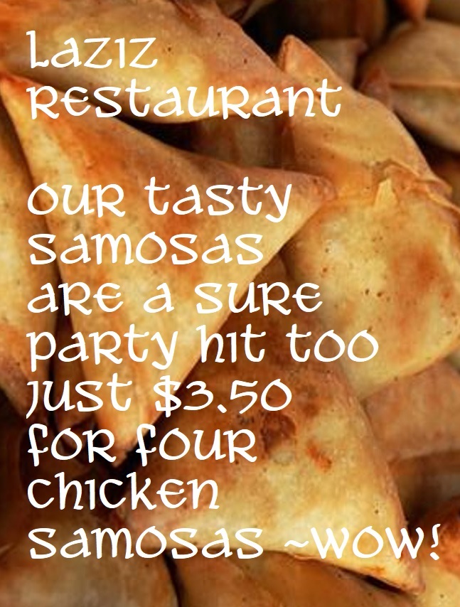 laziz CHICKEN samosa deal - order qty to suit