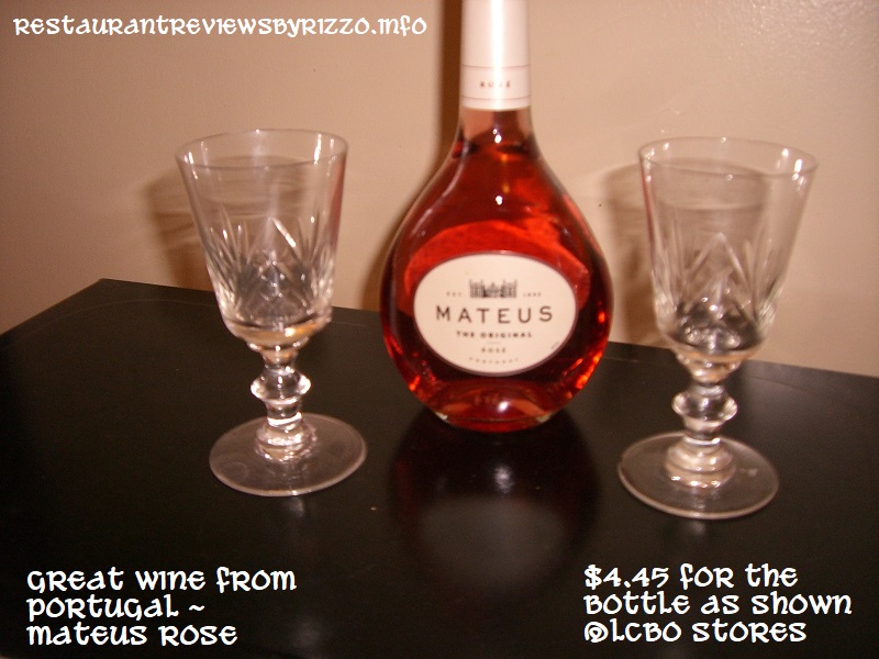 Mateus rose - wine - portugal