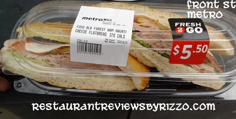 metro ham-cheese sandwich