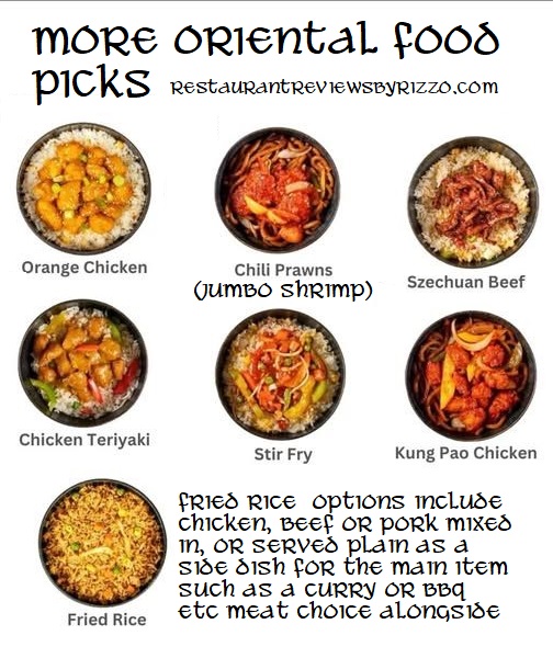 more oriental foods