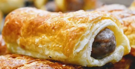 flaky sausage roll type