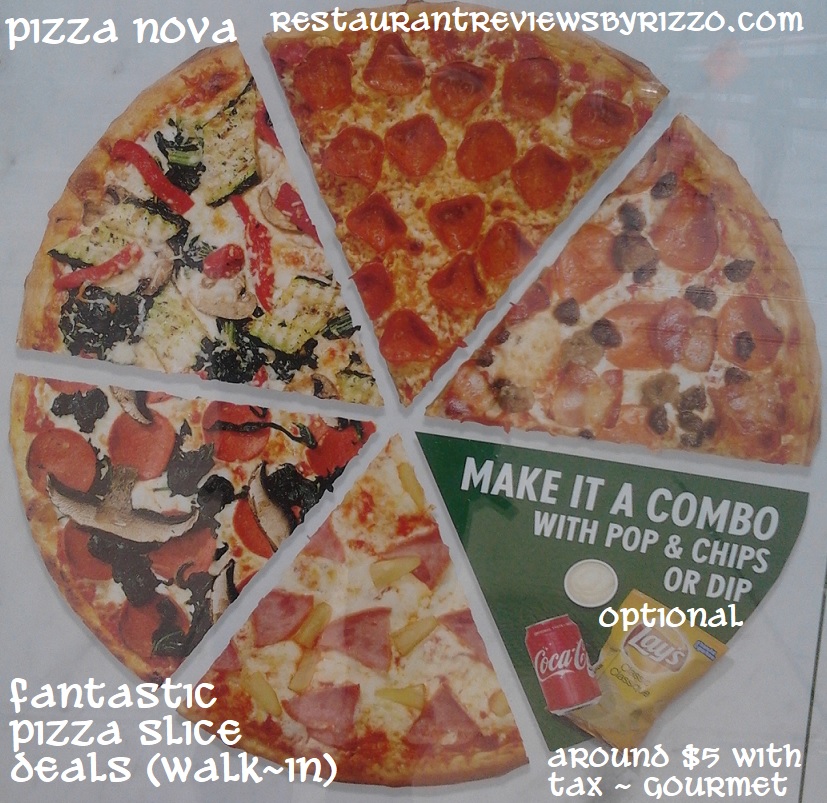 pizza nova slice offerings