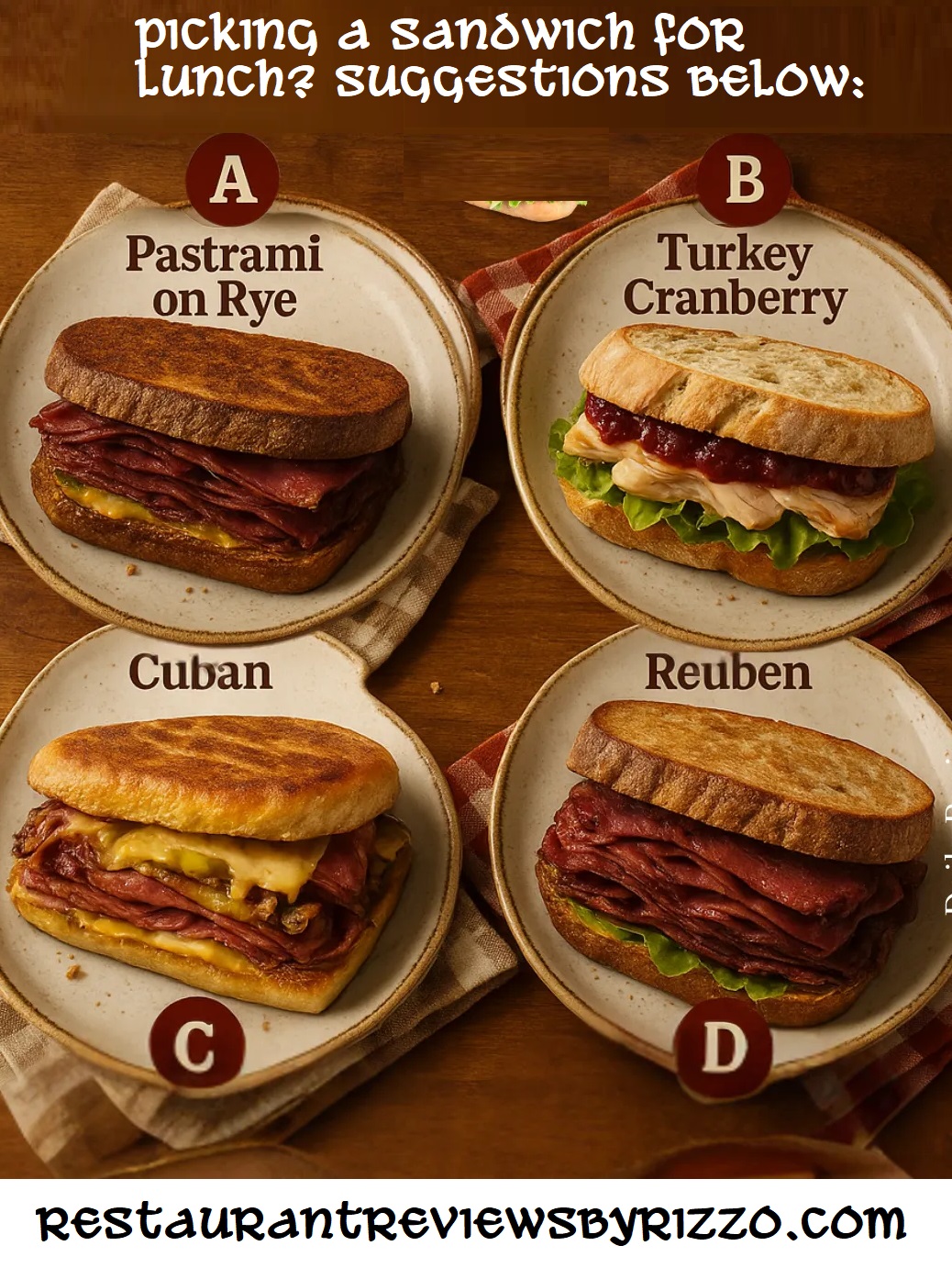 sandwich offerings