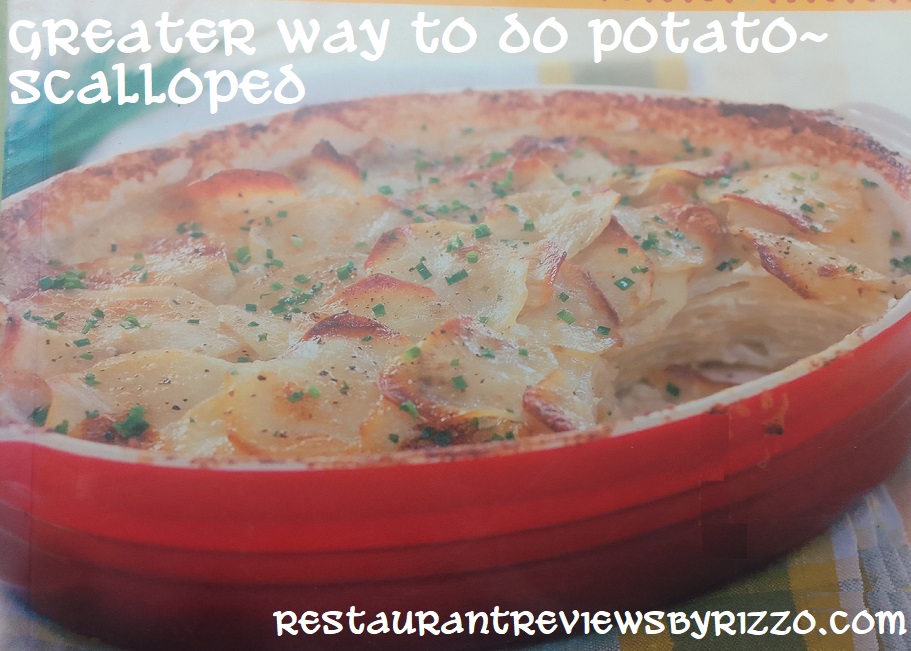 scalloped potato