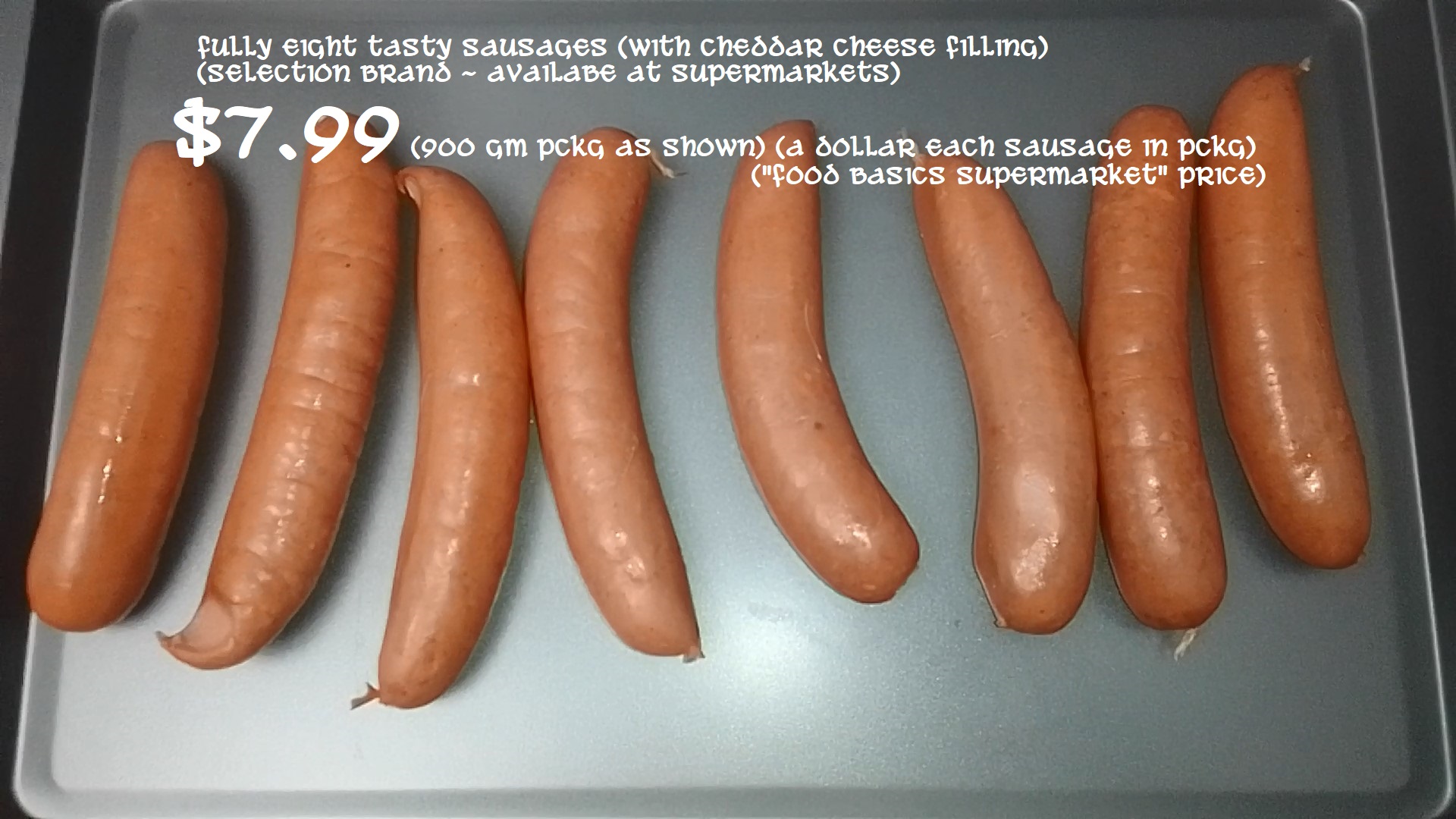 selection brand sausage pack