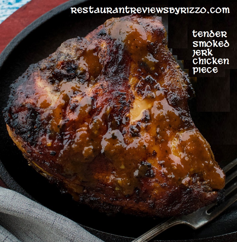 smoked jerk chicken