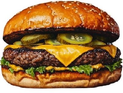 stockphoto - burger example